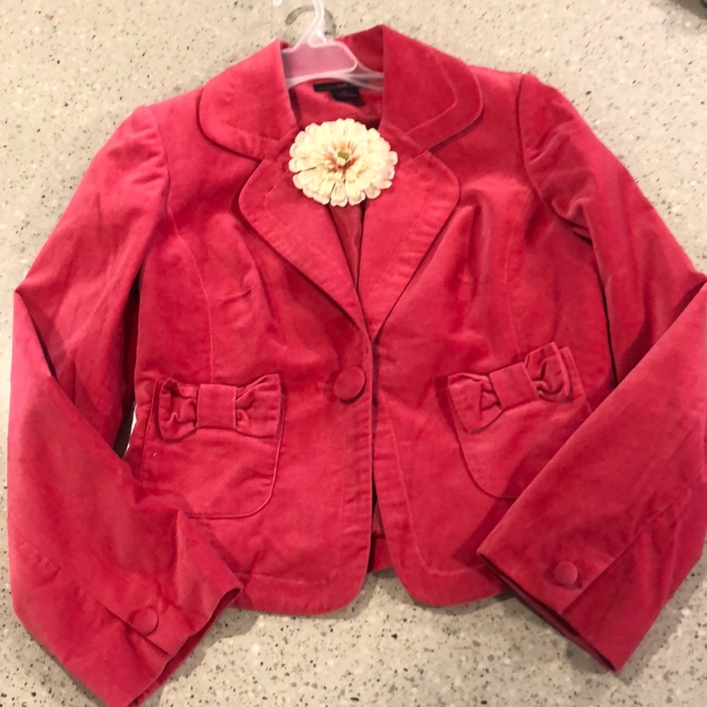 Pink blazer